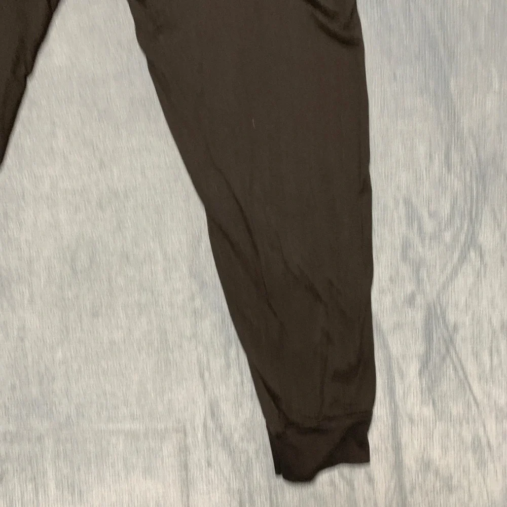 J.Crew Knit Goods Jogger Pants Mens Large Black Gym Slim Fit Drawstring Waist